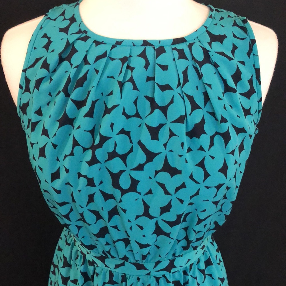 Loft Floral Petite Lined Dress - Picture 3 of 9